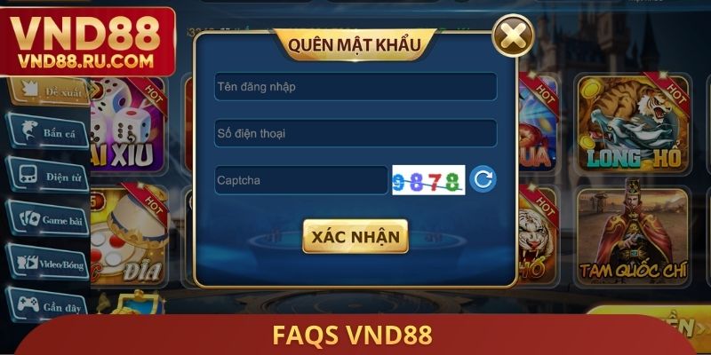 FAQs 888VND